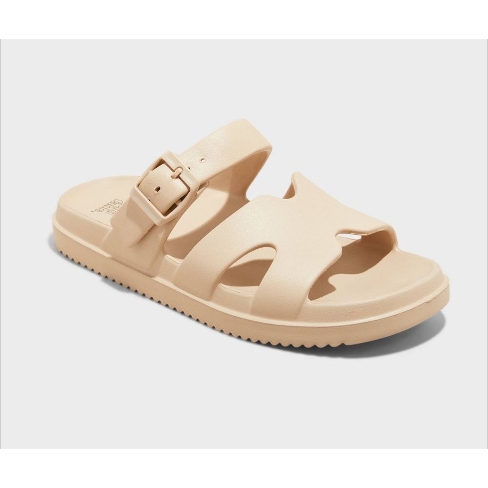 wild Fable Womens Maysen Footbed Sandals Taupe 11